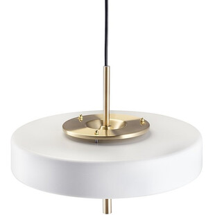 Lampa wisząca Art Deco złoto-biała | Step Into Design