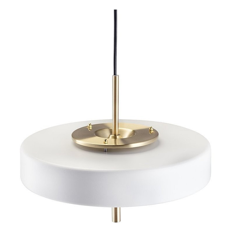 Lampa wisząca Art Deco złoto-biała | Step Into Design