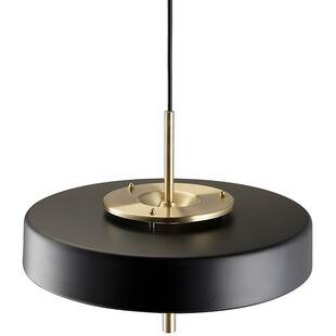Lampa Wisząca Art Deco Czarno-Złota | Step Into Design