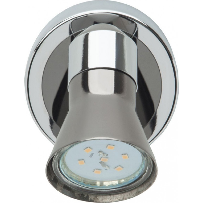 Kinkiet Jupp LED Brilliant | Nowoczesny design, Chrom/Czarny