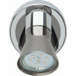 Kinkiet Jupp LED Brilliant | Nowoczesny design, Chrom/Czarny