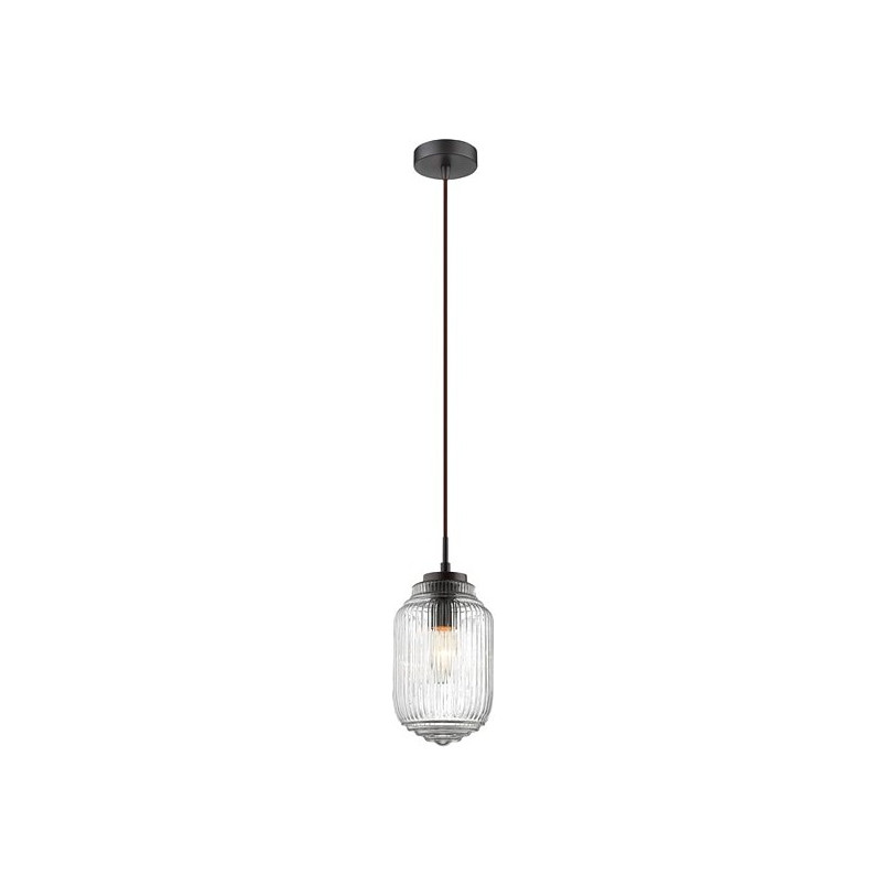 Lampa wisząca retro Daren - Szkło, 12cm - Decolab24