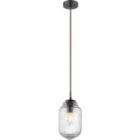 Lampa wisząca retro Daren - Szkło, 12cm - Decolab24