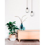 Lampa wisząca retro Daren - Szkło, 12cm - Decolab24