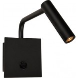 Kinkiet Palermo LED czarny | Minimalistyczny design - Decolab24