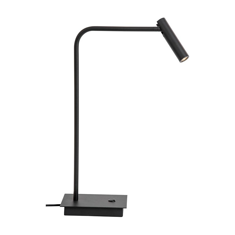 Lampa biurkowa Palermo LED czarna | Minimalistyczny design