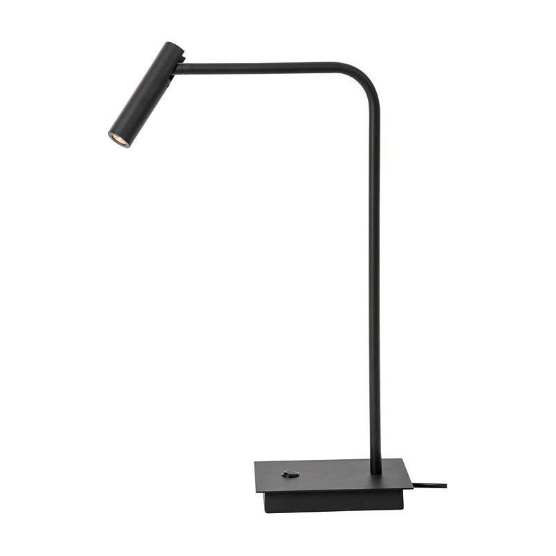 Lampa biurkowa Palermo LED czarna | Minimalistyczny design
