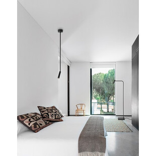 Lampa sufitowa na wysięgniku Palermo LED czarna