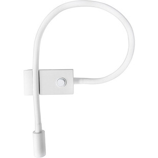 Kinkiet regulowany minimalistyczny Neon LED biały