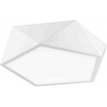 Plafon geometryczny Starius 40cm biały | Decolab24