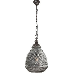 Lampa wisząca szara Lonna | Szkło retro | Decolab24