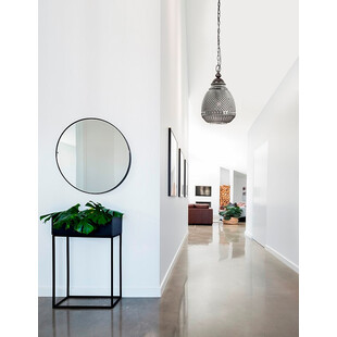 Lampa wisząca szara Lonna | Szkło retro | Decolab24