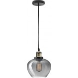 Lampa Wisząca Loft Tamigo | Szklana, Czarna | Decolab24