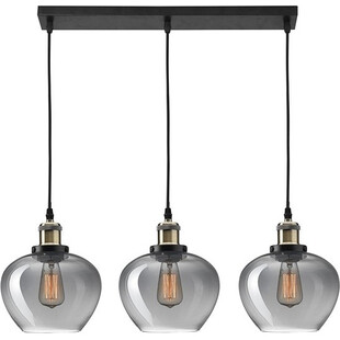 Lampa wisząca Tamigo | Szklana, potrójna, loft | Decolab24