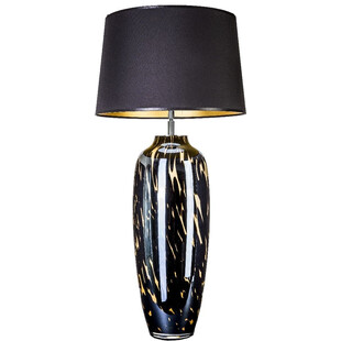 Lampa stołowa Cannes czarno-złota | 4Concept - Elegancki design