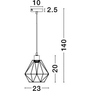Lampa wisząca mosiężna Helen | Decolab24 - Nowoczesny design