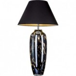 Lampa stołowa Cannes czarna - 4Concept | Elegancki design