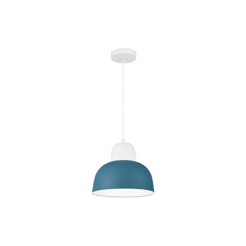 Lampa wisząca Jeff | Niebieska, E27 - Decolab24