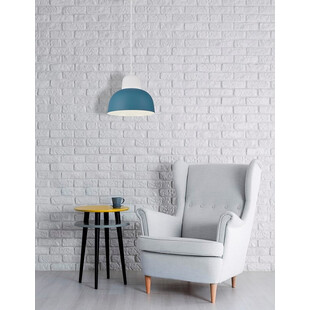 Lampa wisząca Jeff | Niebieska, E27 - Decolab24