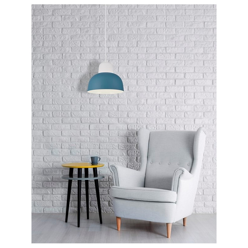 Lampa wisząca Jeff | Niebieska, E27 - Decolab24