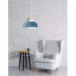 Lampa wisząca Jeff | Niebieska, E27 - Decolab24