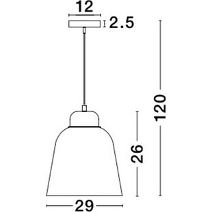 Lampa wisząca Jeff niebieska | Decolab24 - Nowoczesny design