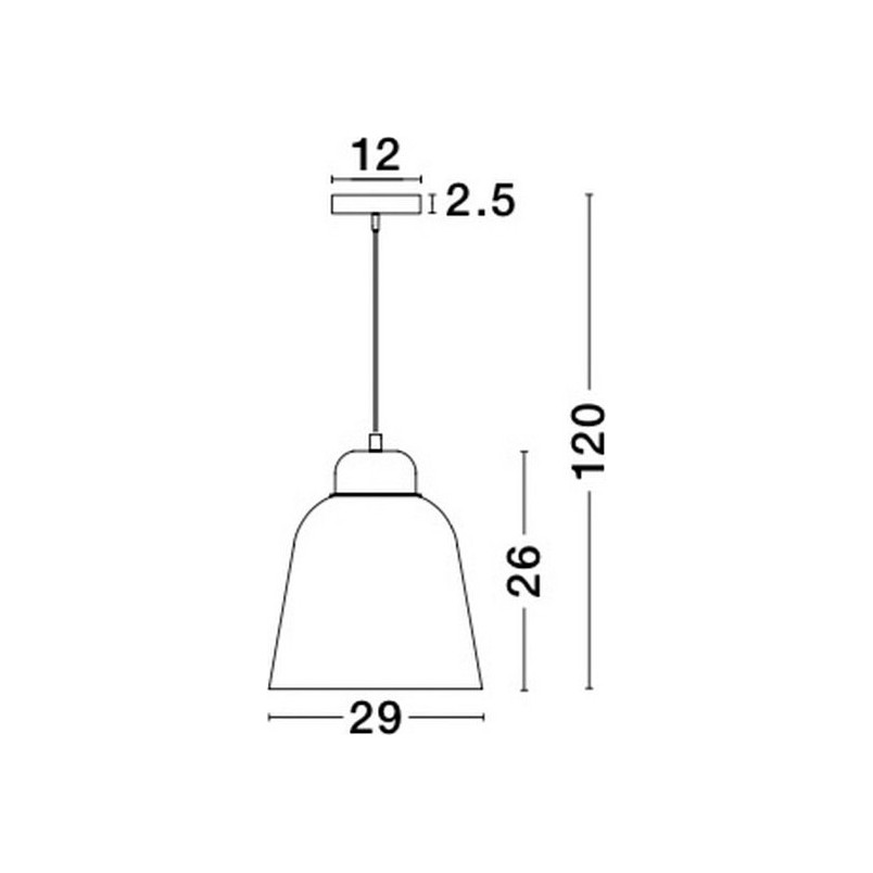 Lampa wisząca Jeff niebieska | Decolab24 - Nowoczesny design