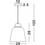 Lampa wisząca Jeff niebieska | Decolab24 - Nowoczesny design