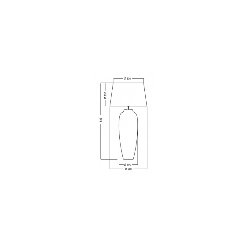 Lampa stołowa Alhambra czarno-złota | 4Concept - Sklep