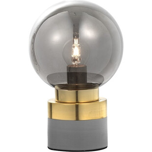 Lampa stołowa szklana kula | Glamour Tento - Decolab24