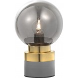 Lampa stołowa szklana kula | Glamour Tento - Decolab24