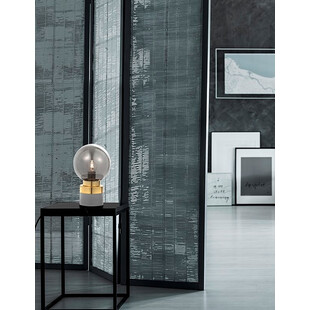 Lampa stołowa szklana kula | Glamour Tento - Decolab24