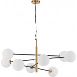 Lampa wisząca Glasbollar VIII - biało-złote kule | Decolab24