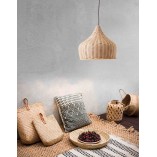 Lampa wisząca rattanowa boho Anta 38cm - Decolab24