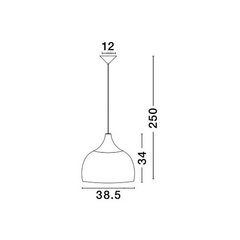 Lampa wisząca rattanowa boho Anta 38cm - Decolab24