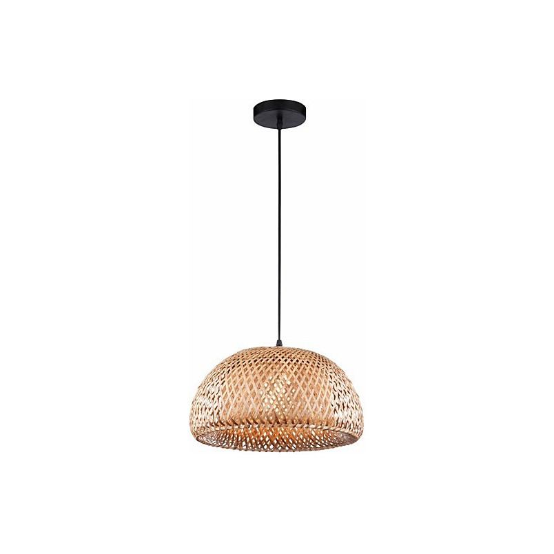 Lampa rattanowa wisząca Boho Tella 39cm - Decolab24