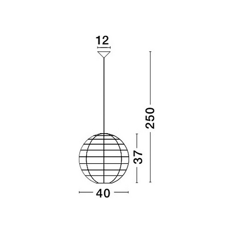 Lampa rattanowa wisząca Ubud 40cm | Styl Boho | Decolab24
