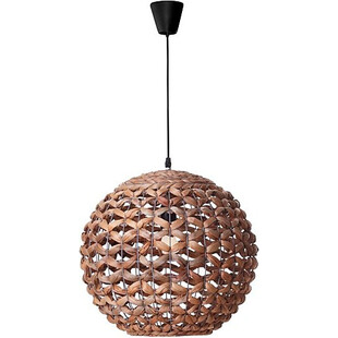 Lampa rattanowa wisząca kula Denpasar | Decolab24