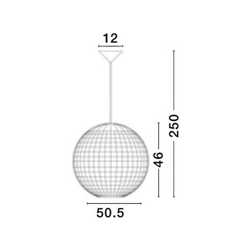 Lampa rattanowa wisząca kula Denpasar | Decolab24