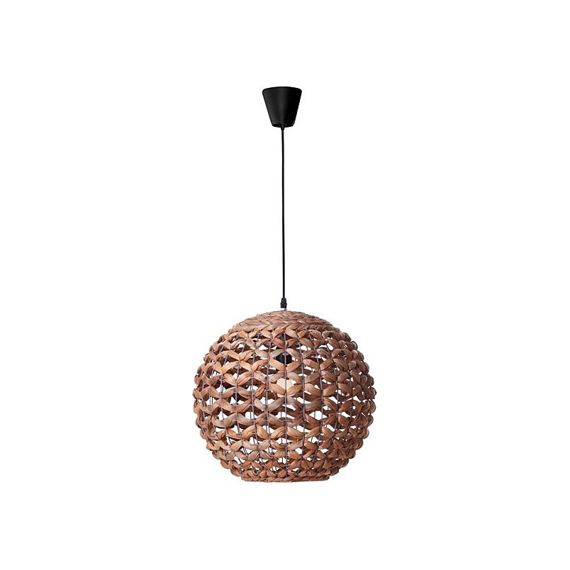Lampa rattanowa wisząca kula Denpasar 40cm | Decolab24