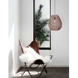 Lampa rattanowa wisząca Lombok 30cm | Decolab24
