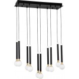 Lampa wisząca Reya LED - czarno-białe kule | Decolab24
