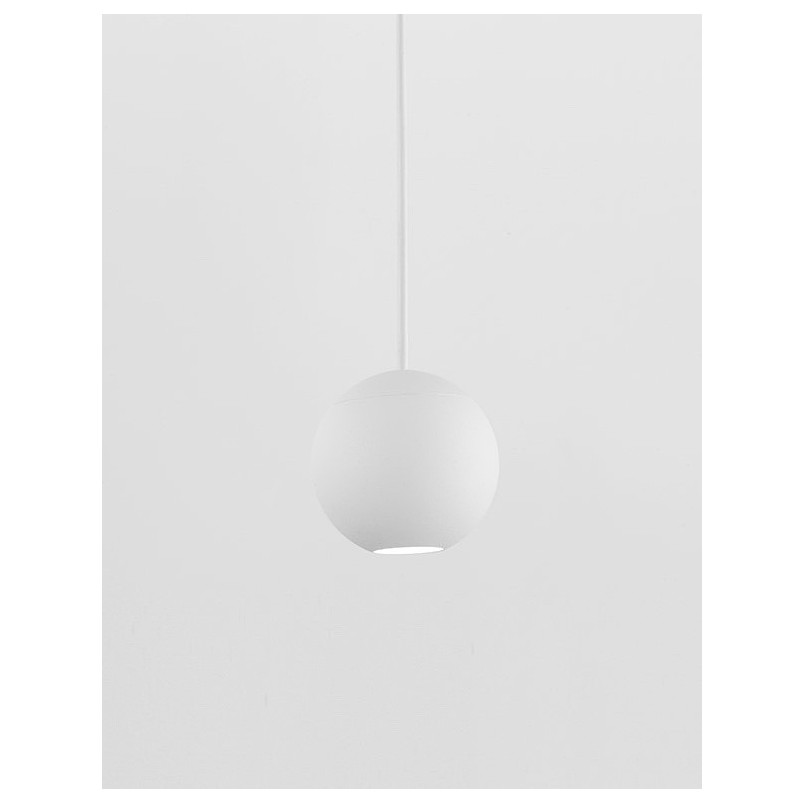 Lampa wisząca kula Besar 5cm LED biała | Decolab24