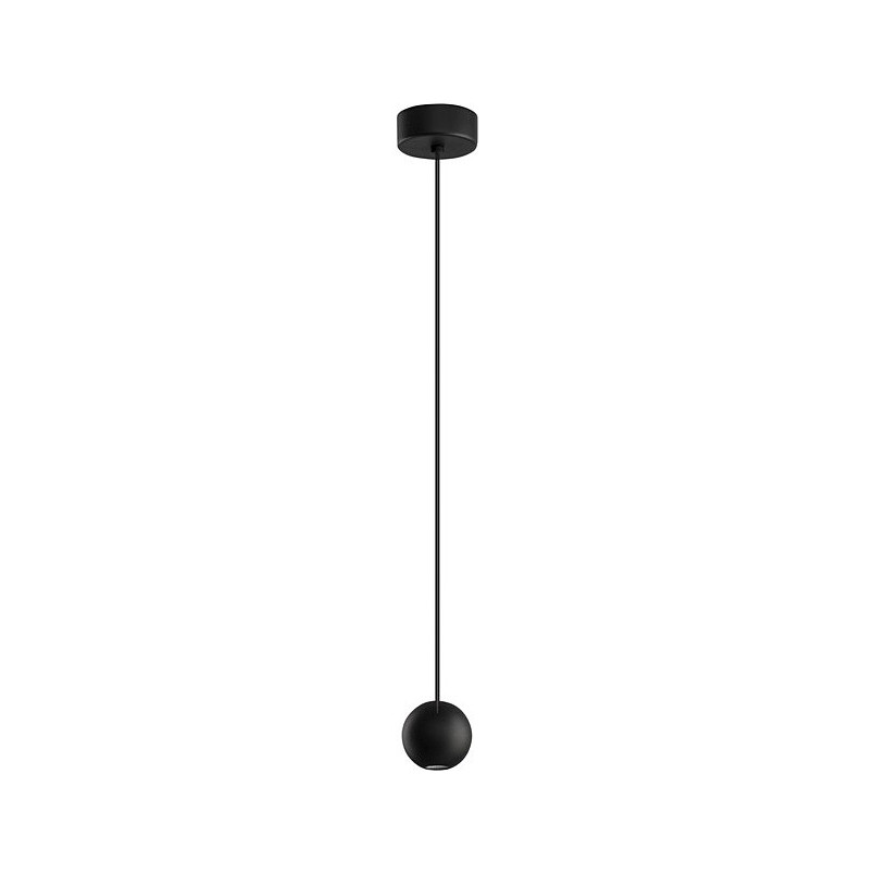 Lampa wisząca kula Besar czarna LED - Decolab24