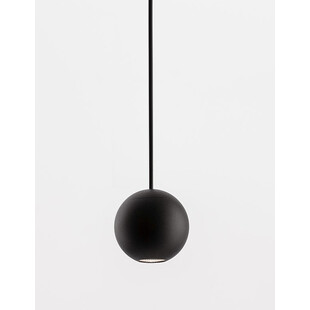 Lampa wisząca kula Besar czarna LED - Decolab24