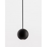 Lampa wisząca kula Besar czarna LED - Decolab24