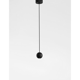 Lampa wisząca kula Besar czarna LED - Decolab24