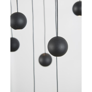 Lampa wisząca LED Kule Besar 40cm czarna | Decolab24