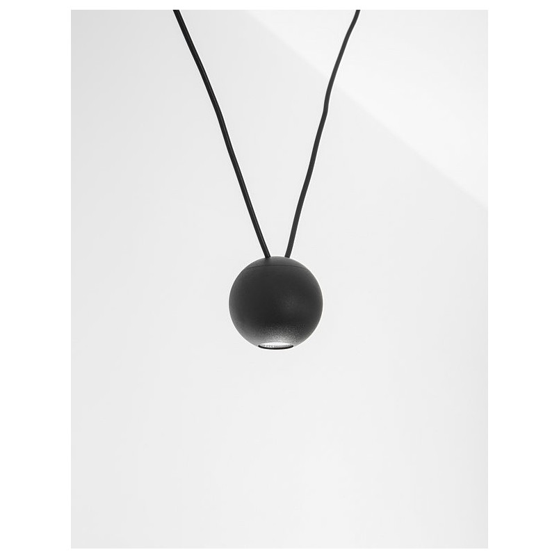 Lampa wisząca Besar 3xLED czarna | Minimalistyczny Design