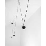 Lampa wisząca Besar 3xLED czarna | Minimalistyczny Design